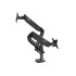 Kaloc KLC-DS90-2 Double Arm Monitor/TV Desktop Mount Stand (With Cable Management System)